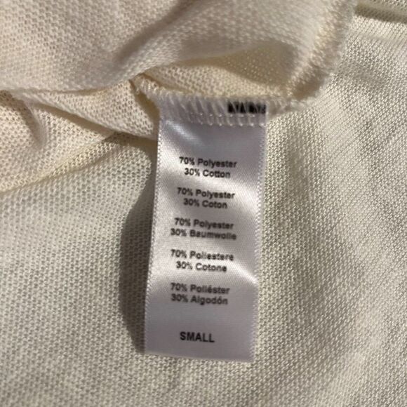 Urban Outfitters Project Social T - cream with notched neck - S 🙂 3/$15 - Picture 8 of 8